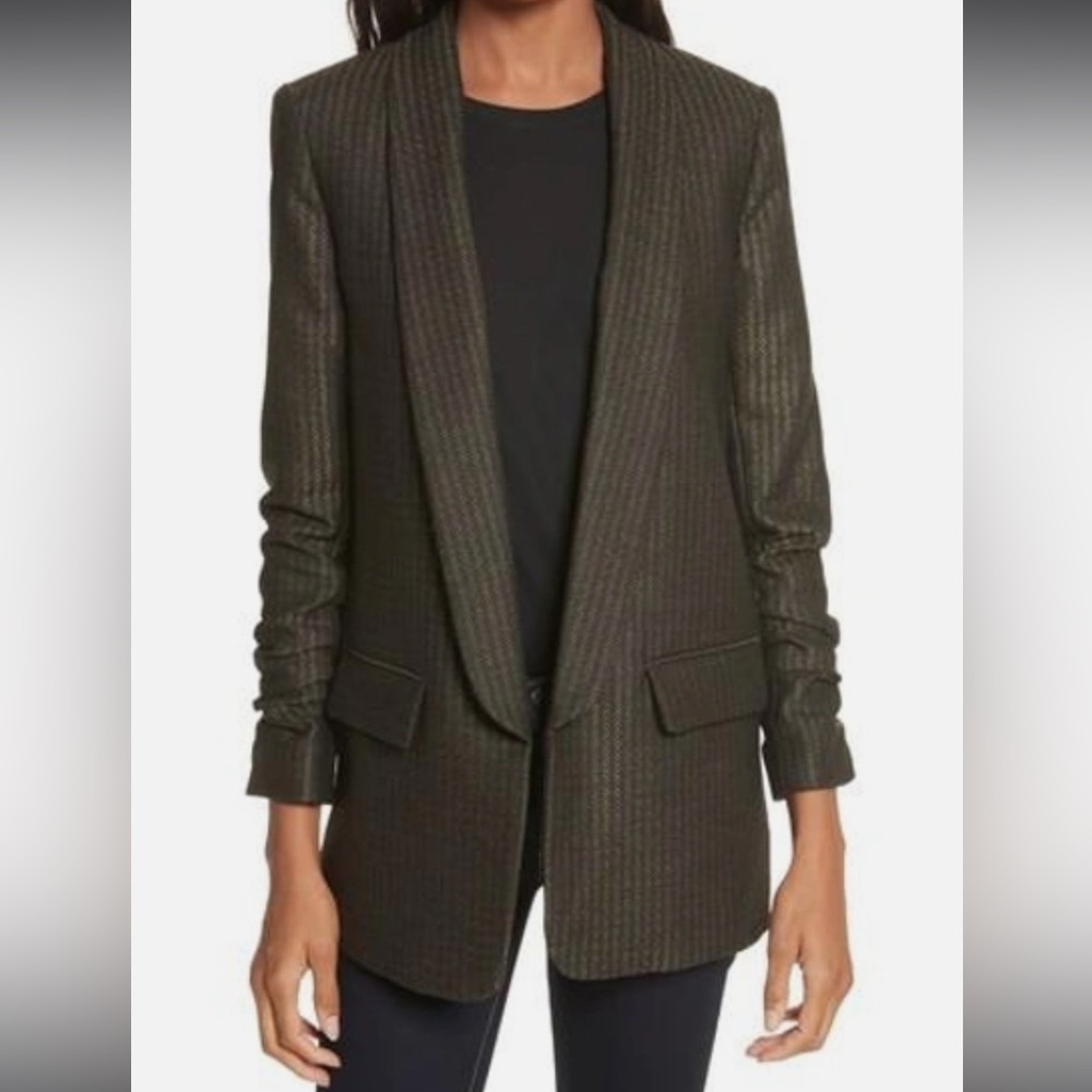 Veronica Beard Clay Shawl Lapel Blazer